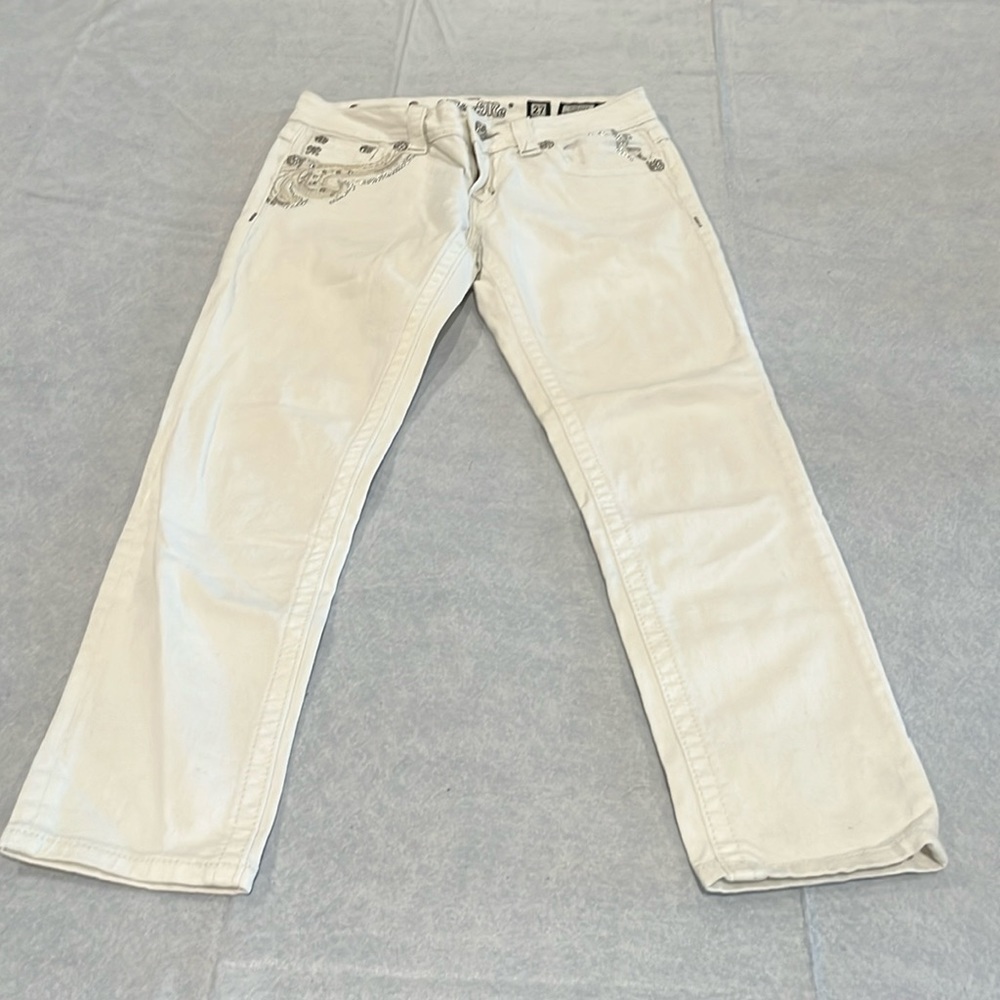 Women’s miss ME cropped skinny size 27